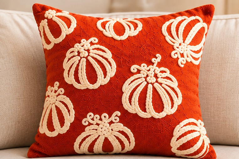 Pumpkin Fall Pillow Covers – Autumn Harvest Decorative Throw Pillow Covers - pack of 2