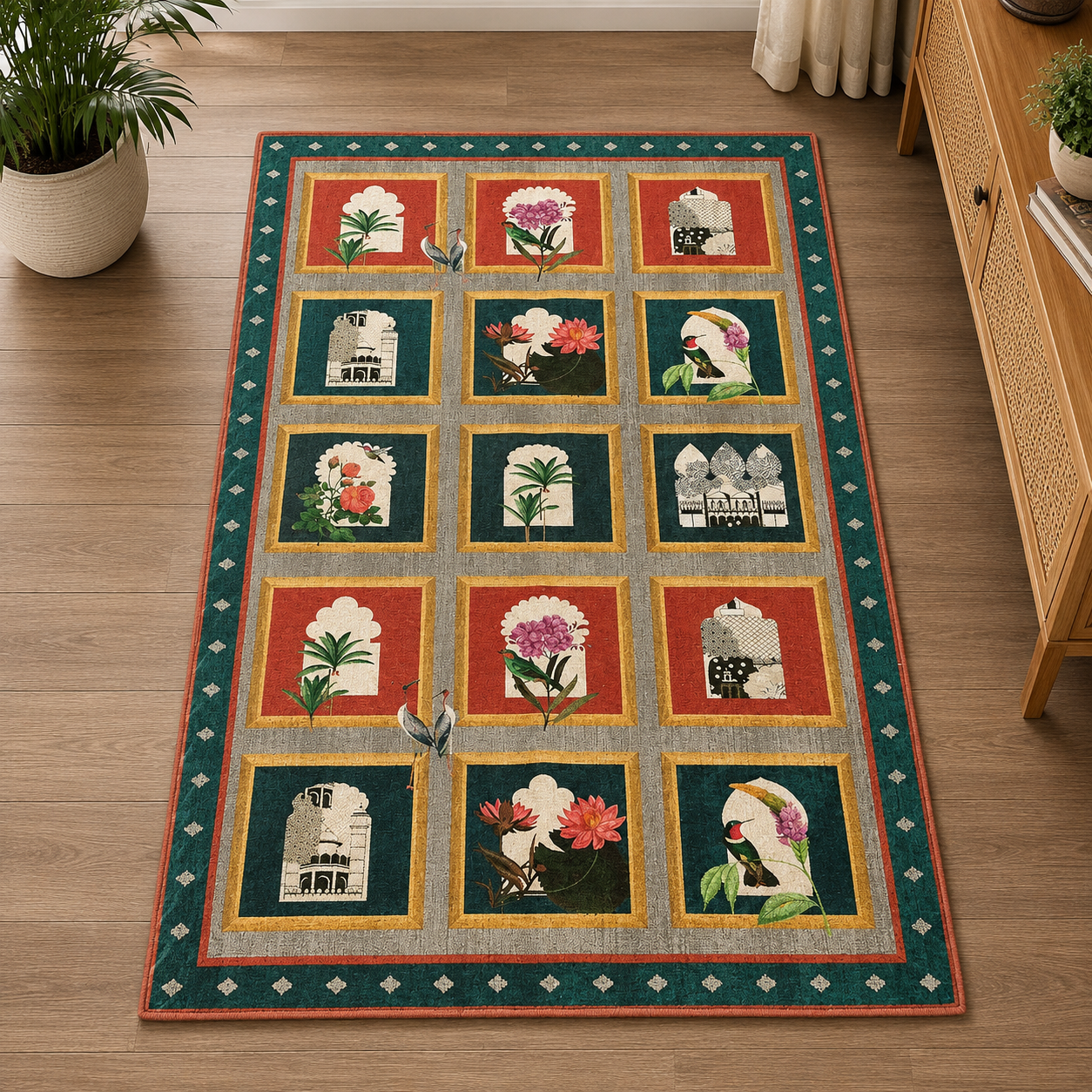Royal Jharokha Heritage Rug