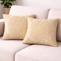 Dynasty Ochre Artisan Embroidery Cushion Cover