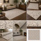 Timeless Damask Rug