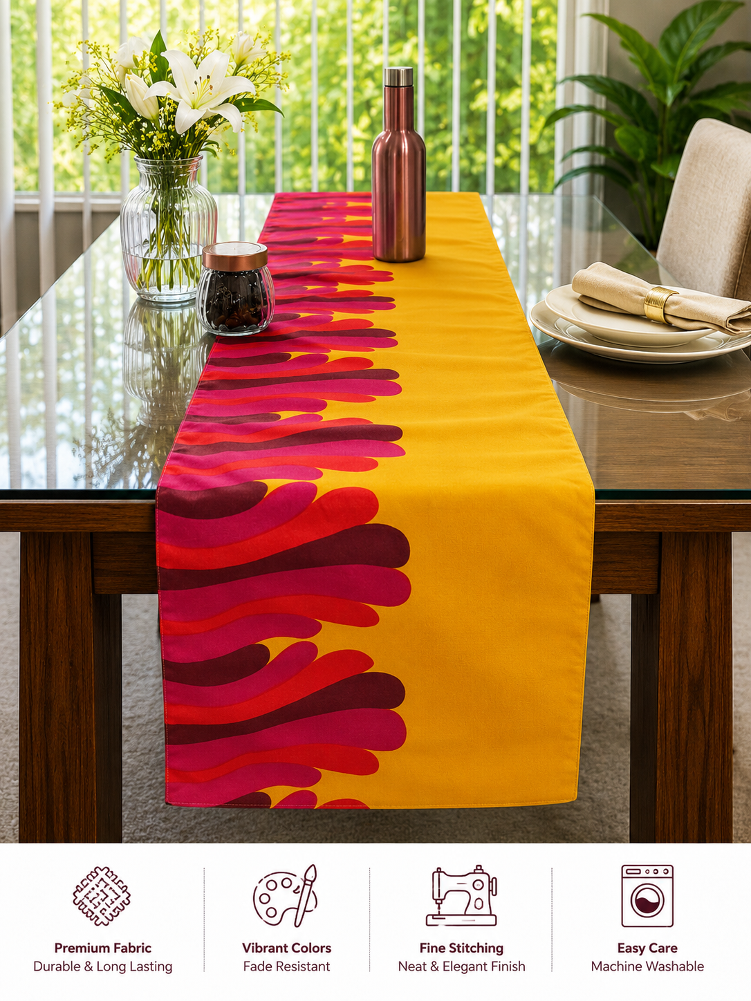Coastal Duo Reversible Table Runner