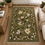 Antique Meadow Olive Rug