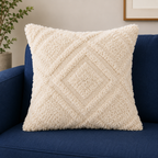 Diamond Drift Tufted Cushion Cover