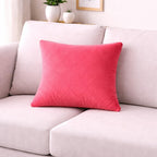 Burnished Amber Geo Velvet Cushion Cover