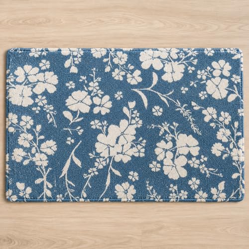 Aqua Bloom Bath Mat