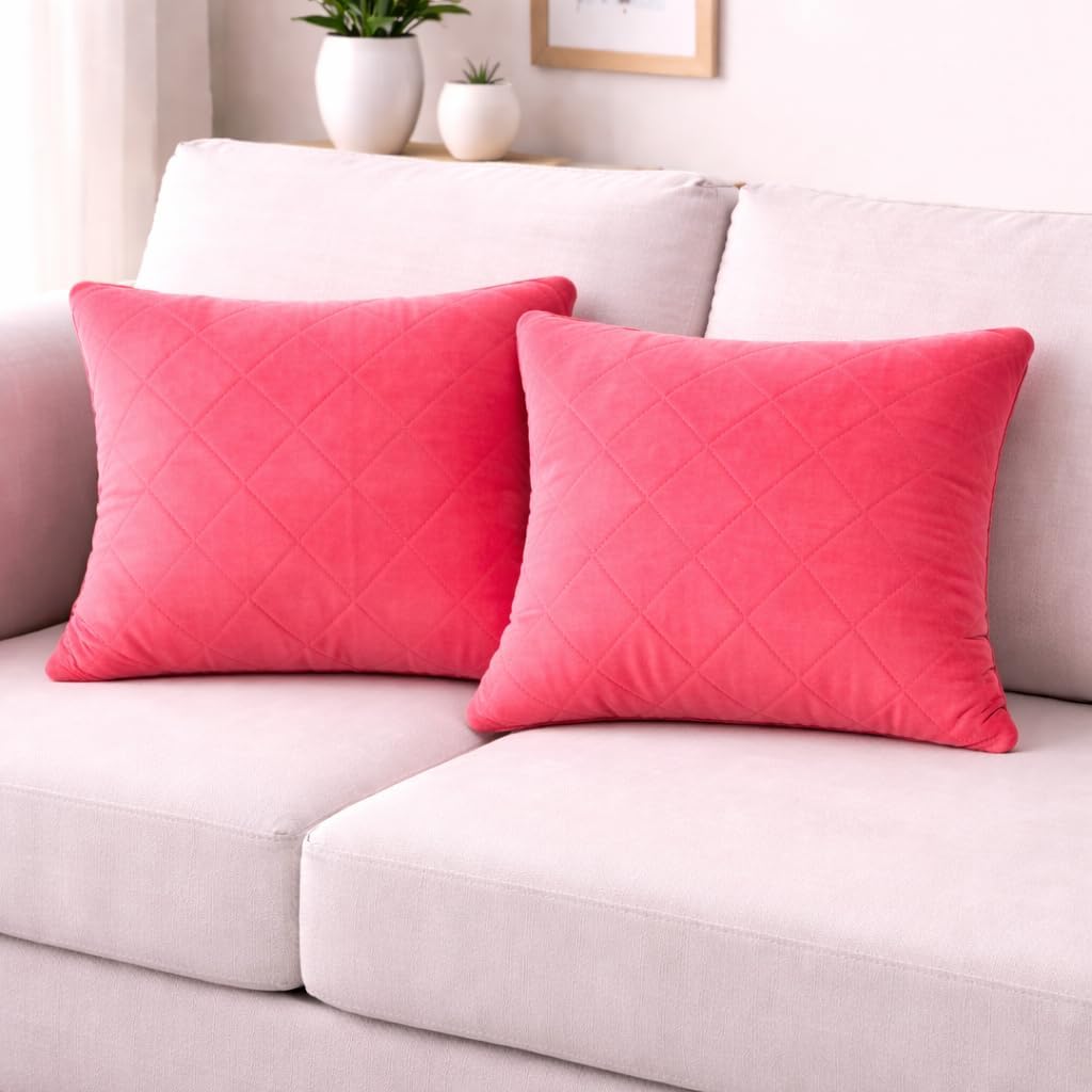 Burnished Amber Geo Velvet Cushion Cover