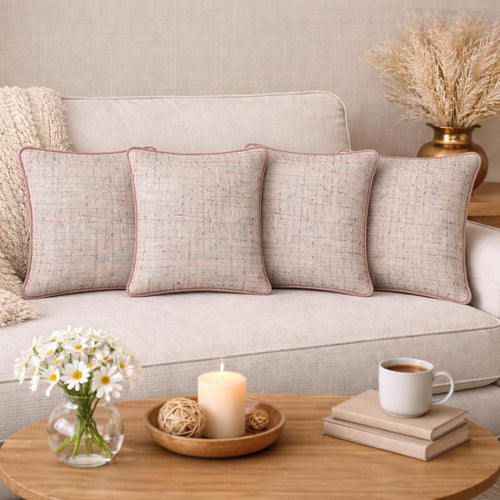 Velora Pastel Weave Cushion Cover