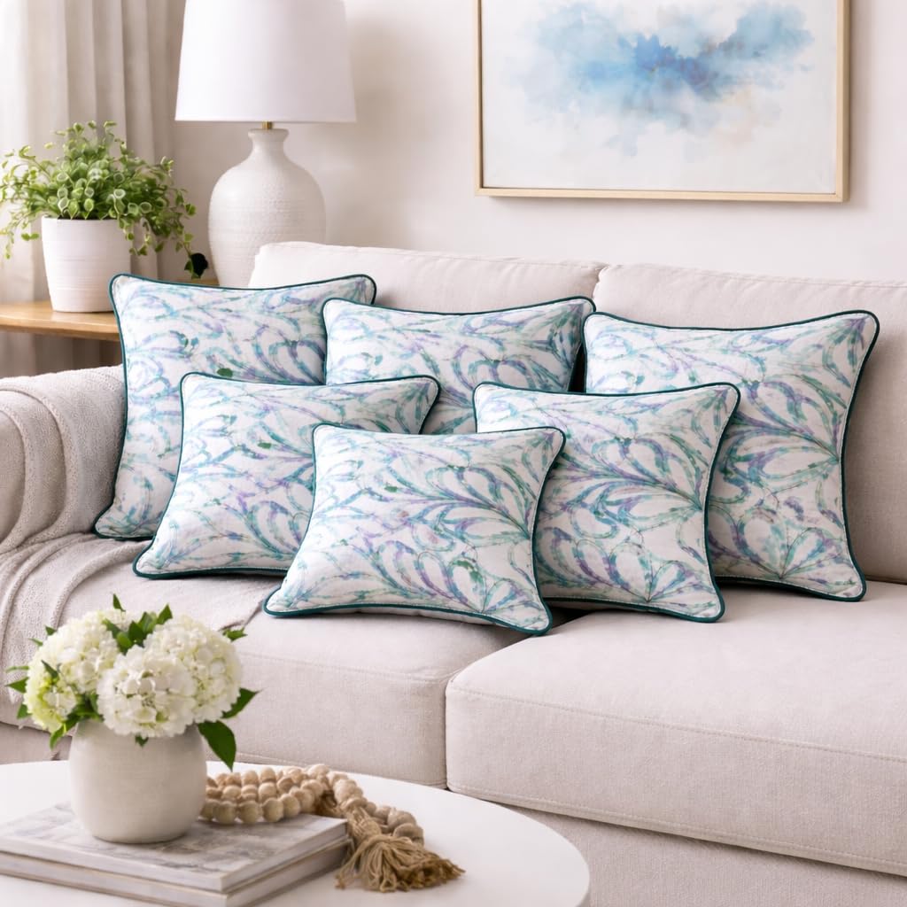 Coral Mist Cushion Blue