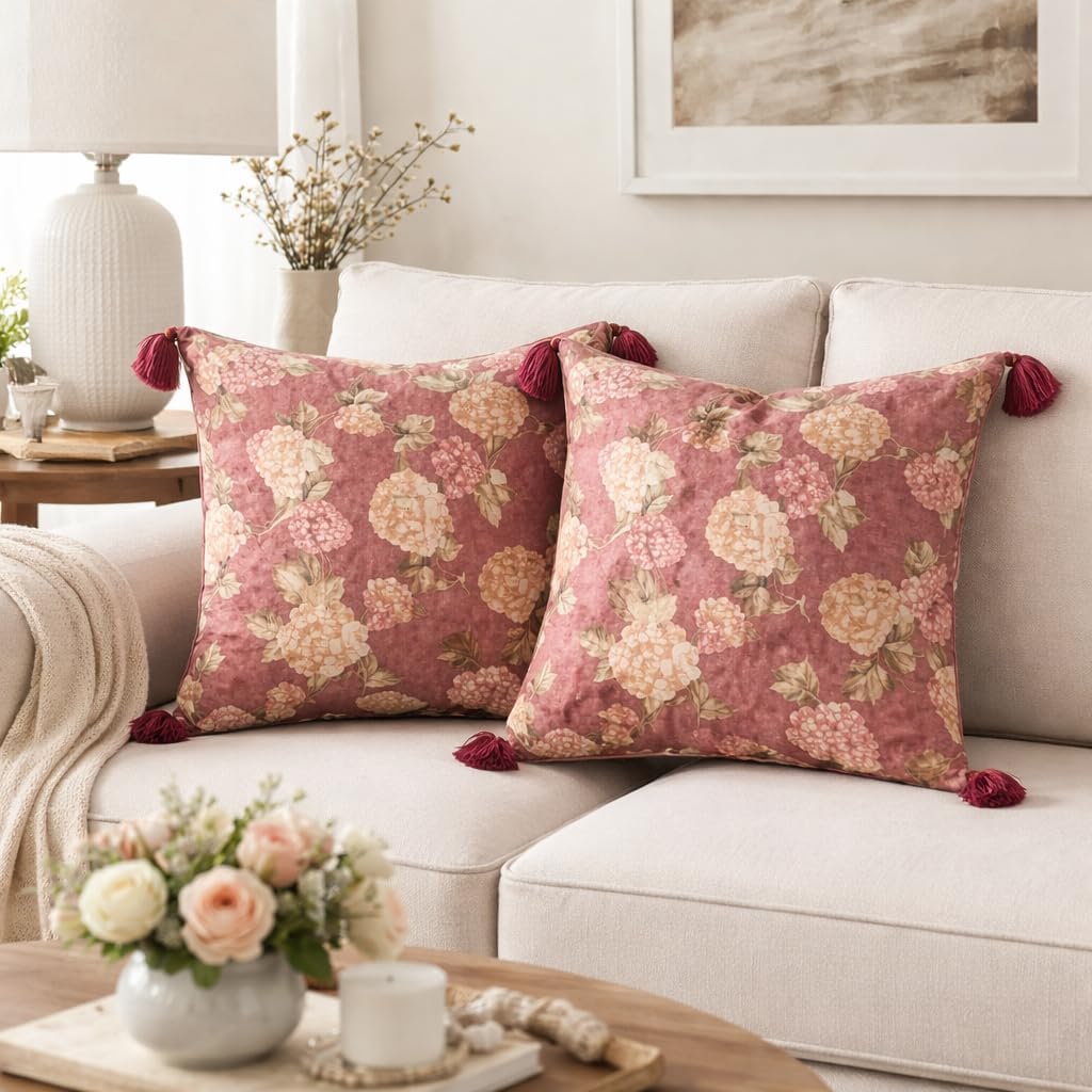 Maison Floré – Cocoa Shimmer Cushion Cover