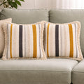 Amber Ridge Organic Cotton Cushion Cover