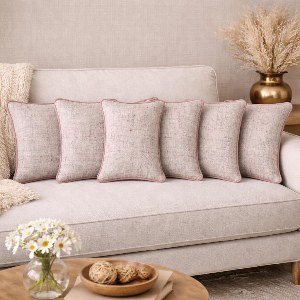 Velora Pastel Weave Cushion Cover
