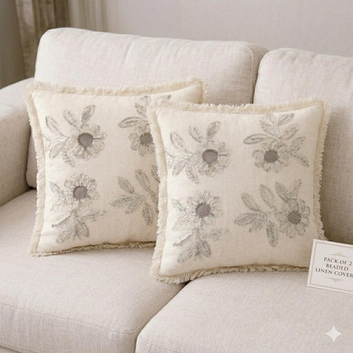 Whispering Petals Cushion Cover