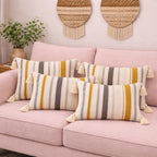 Golden Soil Strip Cushion