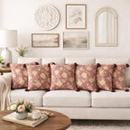 Maison Floré – Cocoa Shimmer Cushion Cover