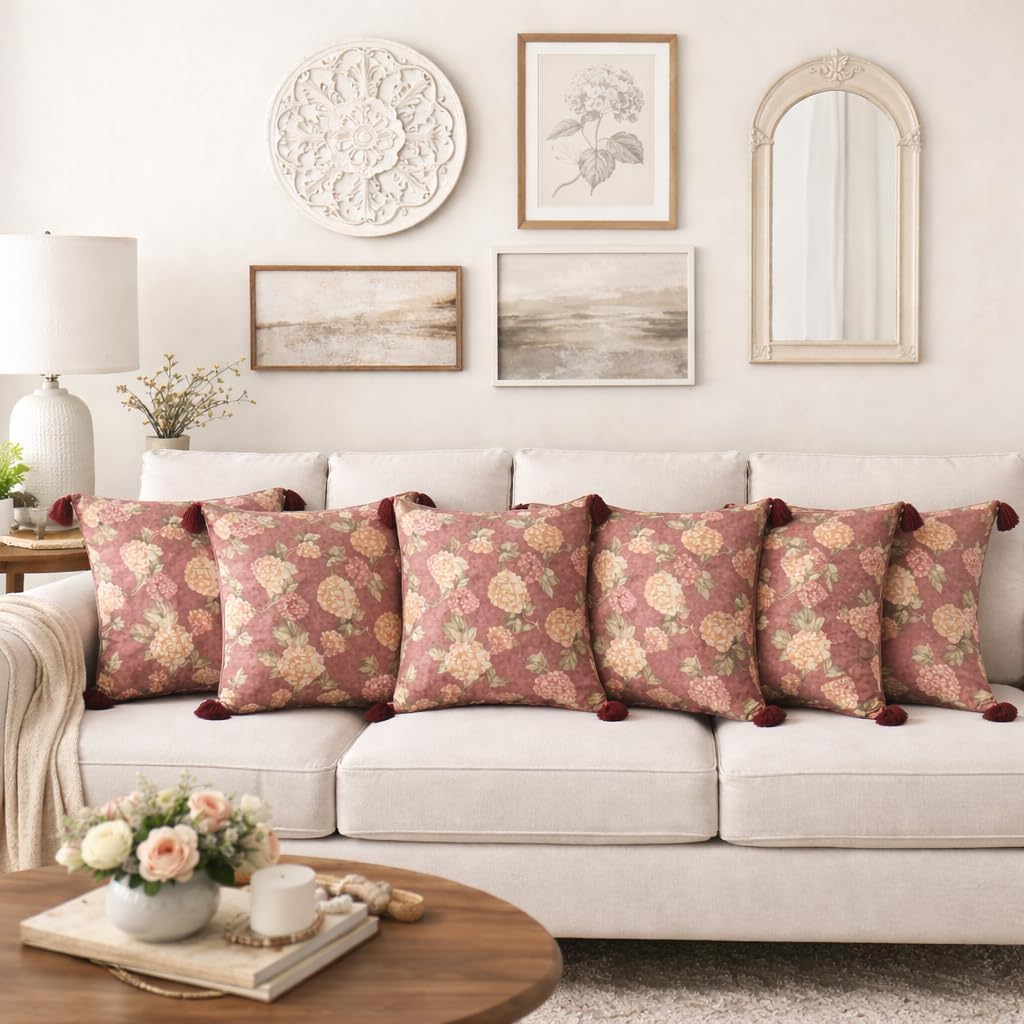 Maison Floré – Cocoa Shimmer Cushion Cover
