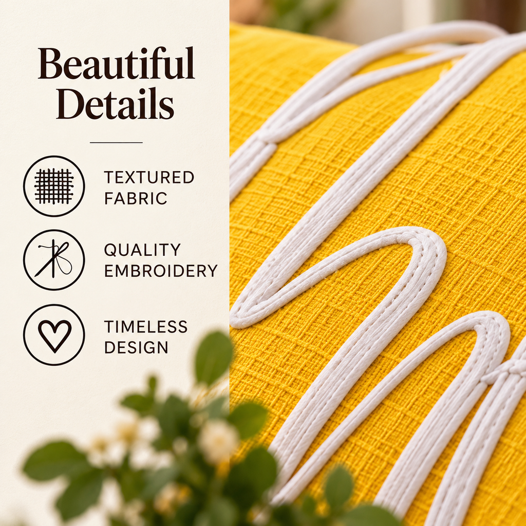 Thankful Autumn Lumbar Pillow Cover – Fall Decorative Accent Cushion– Pack of 2