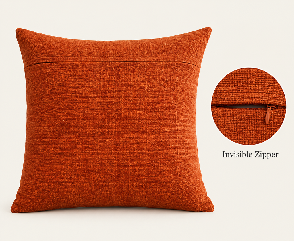 Hello Pumpkin Fall Harvest Cushion Cover – Autumn Decorative Accent Pillow– Pack of 2
