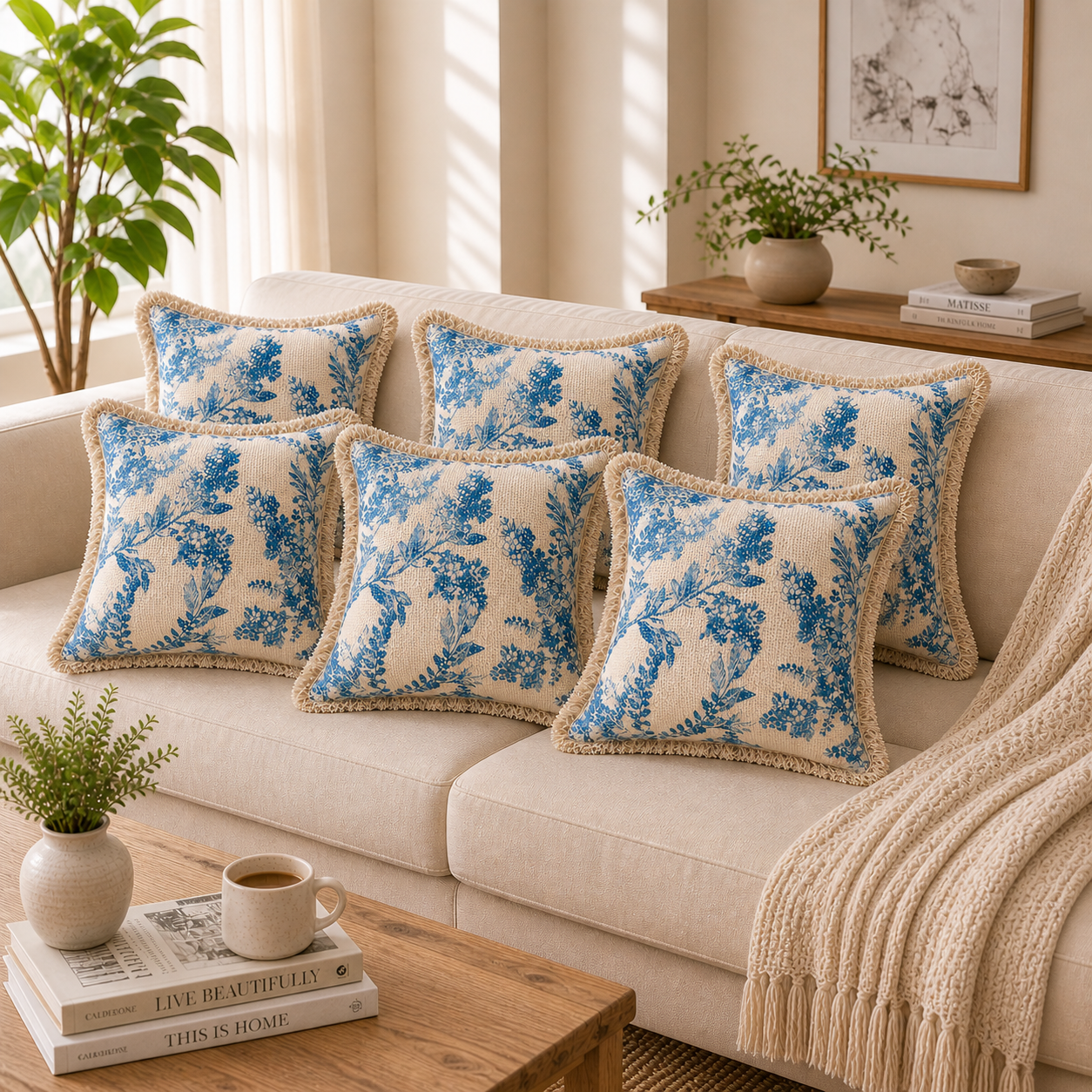 Botanical Haven Cushion Cushion Cover