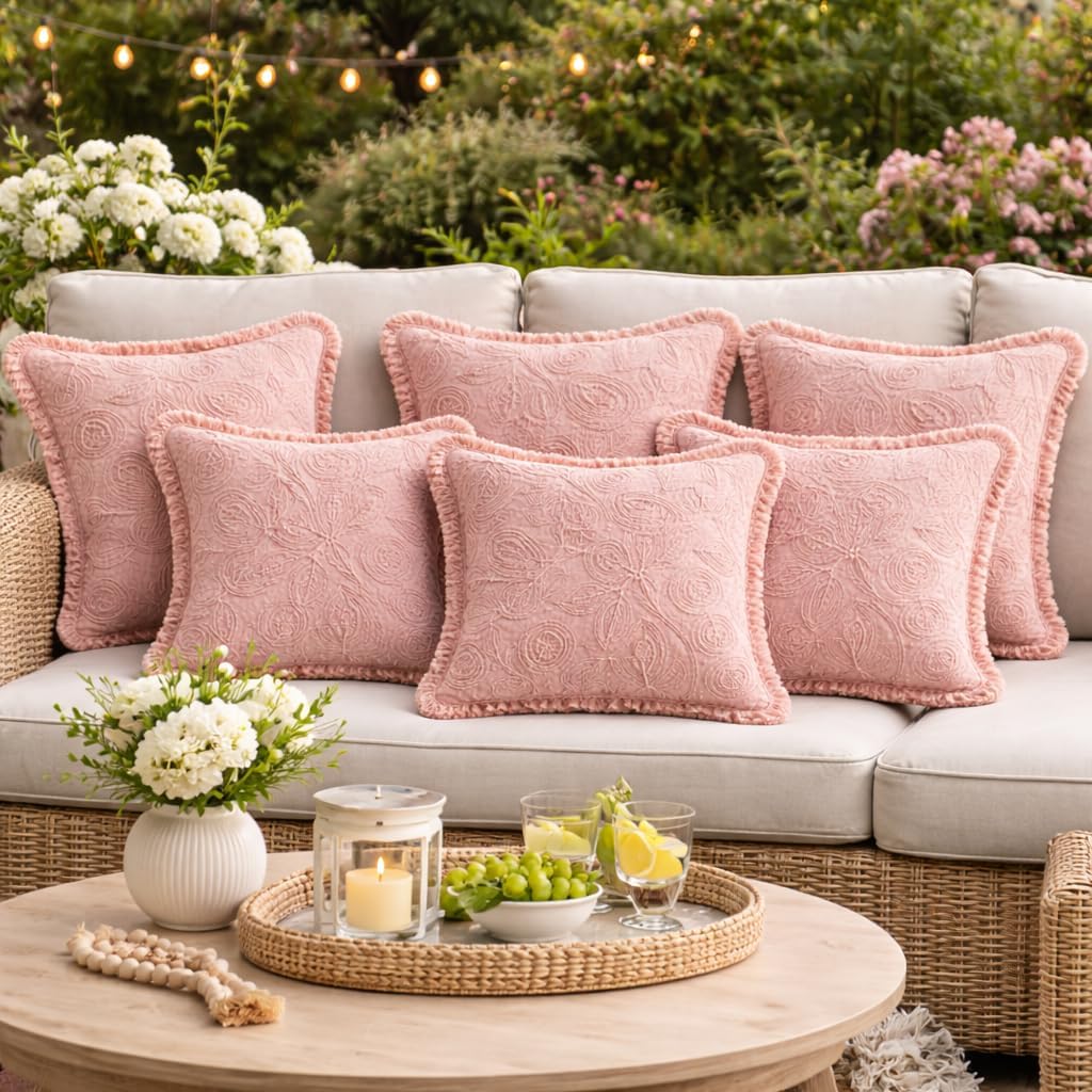 Lumi Blush Cushion Cover