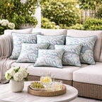 Coral Mist Cushion Blue
