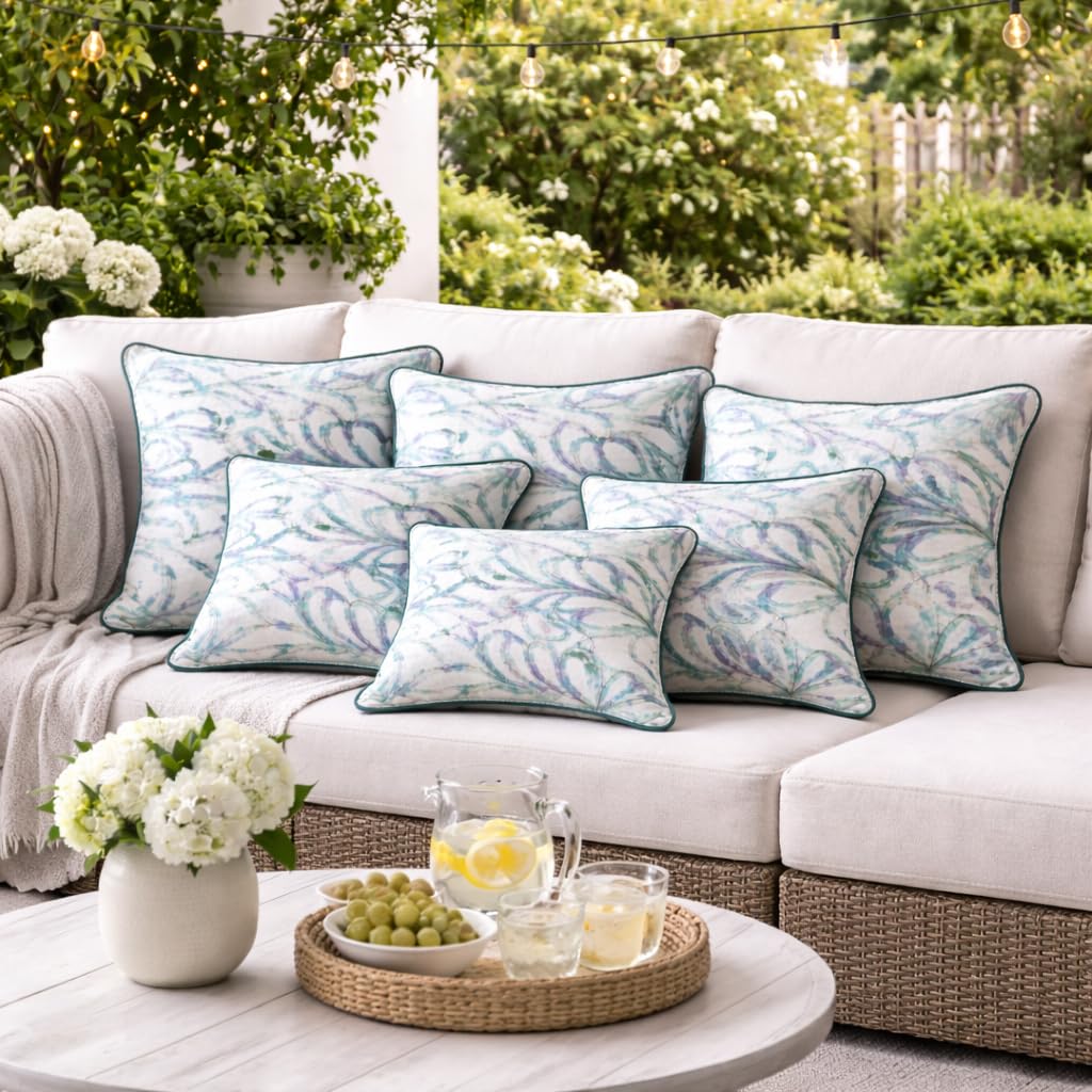 Coral Mist Cushion Blue