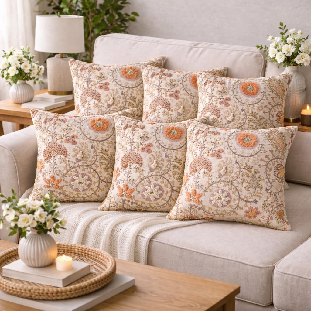 Dynasty Lumière Beadwork Cushion Cover