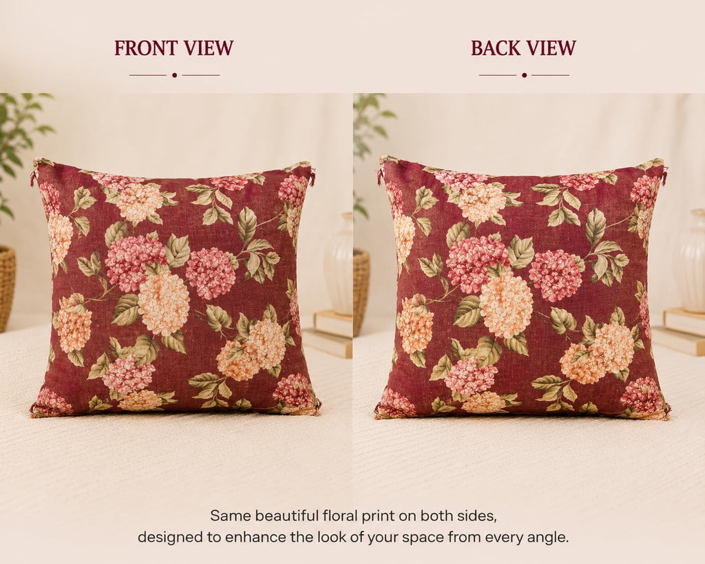 Maison Floré – Cocoa Shimmer Cushion Cover