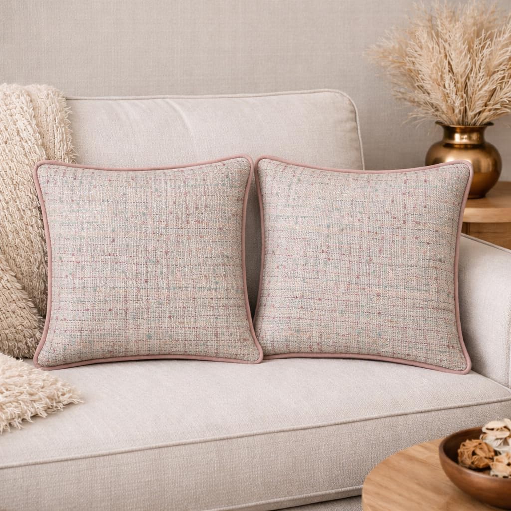 Velora Pastel Weave Cushion Cover