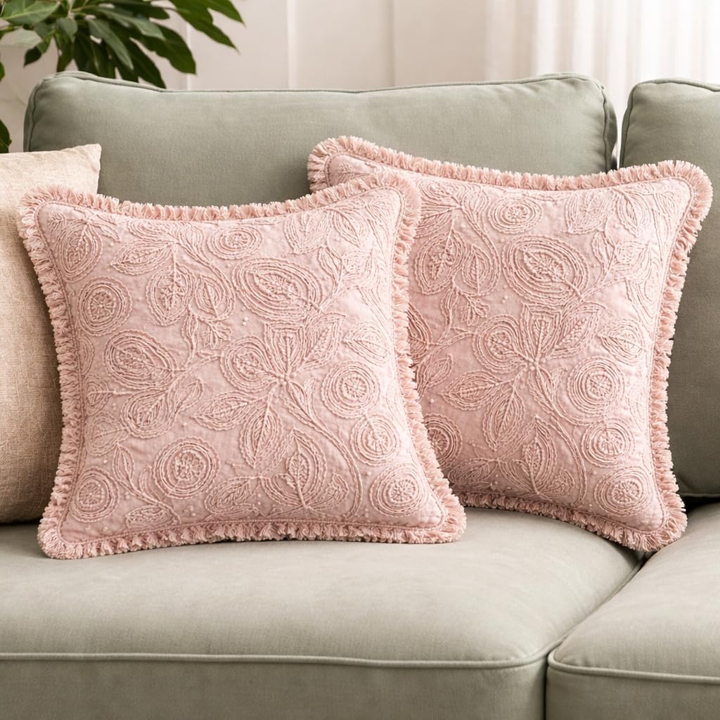 Lumi Blush Cushion Cover