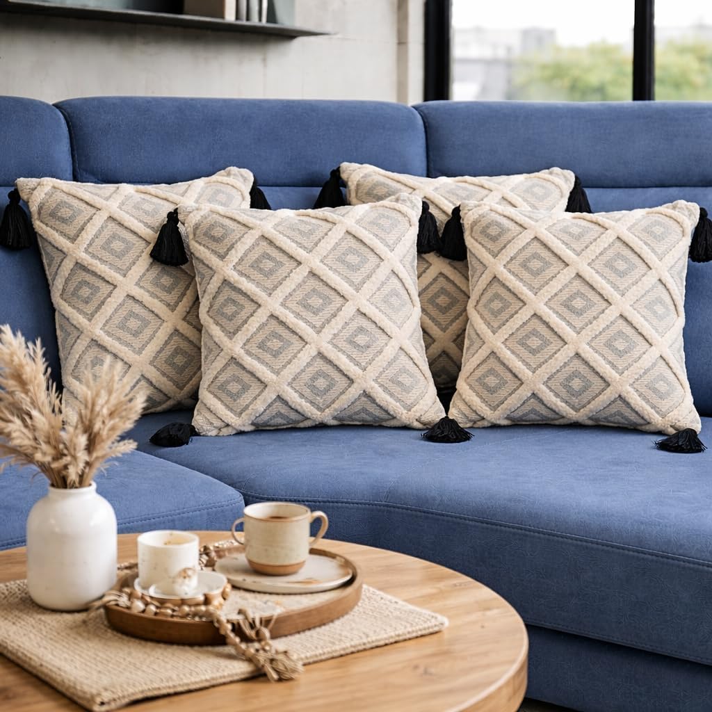 Moonstone Tufted Cushion Cushion Cover