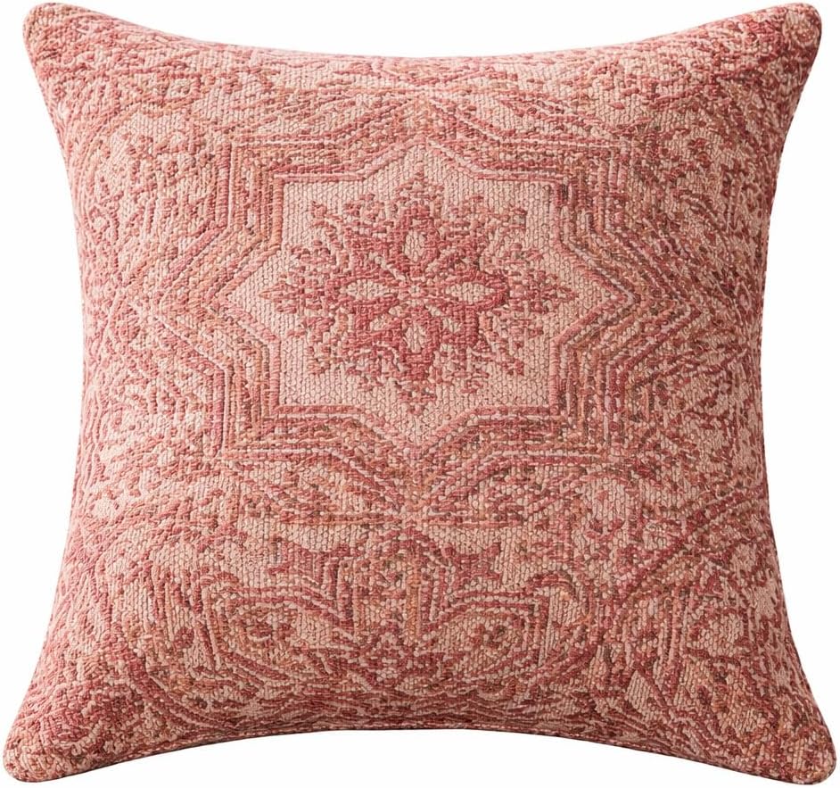 Scarlet Heritage Rug Cushion Cover