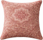 Scarlet Heritage Rug Cushion Cover