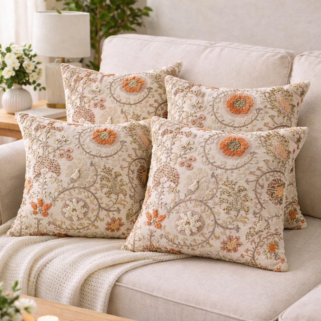 Dynasty Lumière Beadwork Cushion Cover