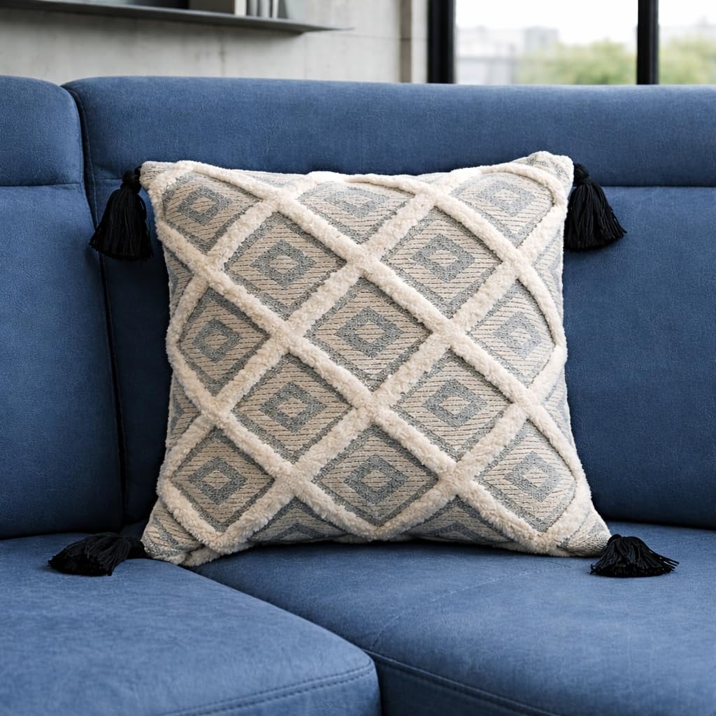 Moonstone Tufted Cushion Cushion Cover