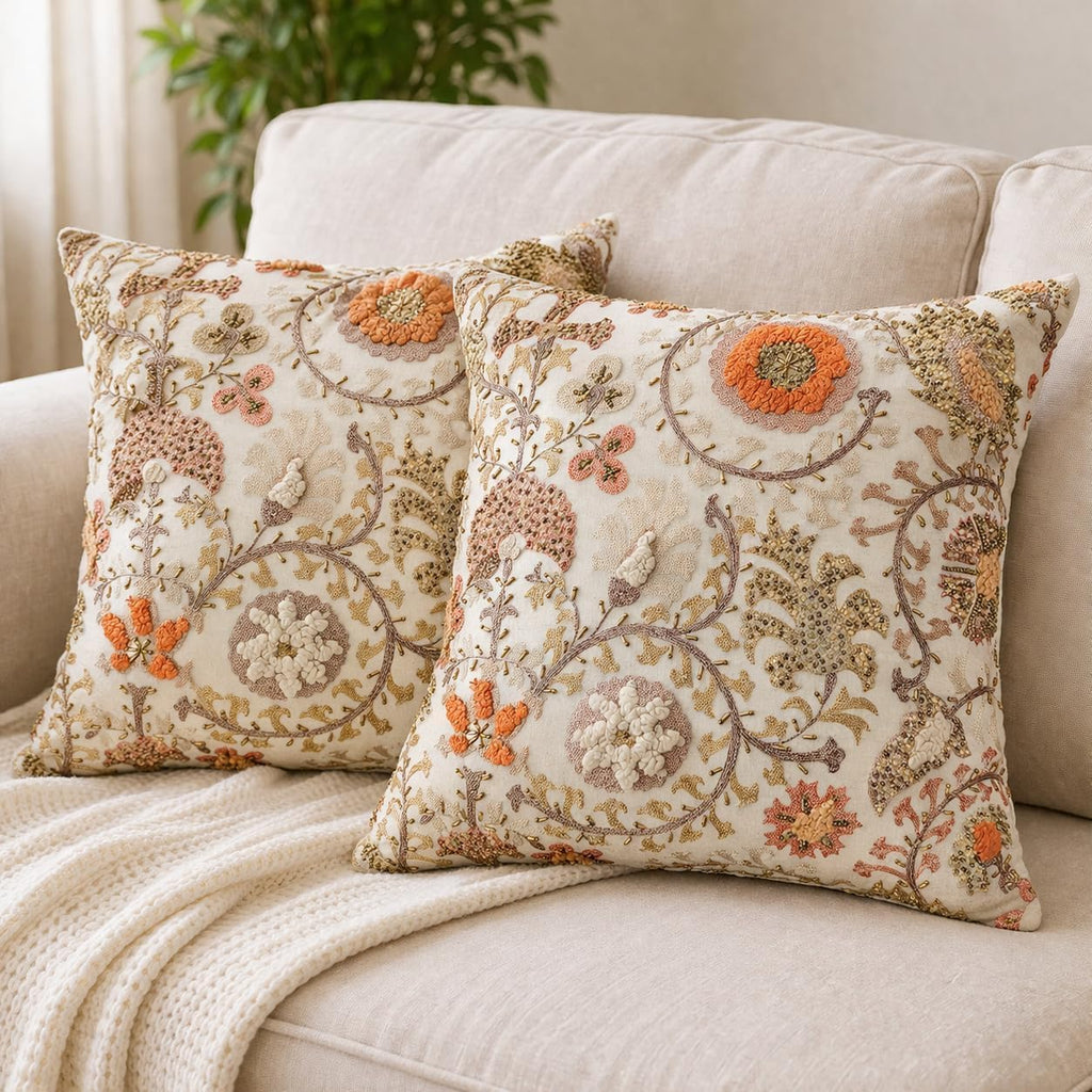 Dynasty Lumière Beadwork Cushion Cover
