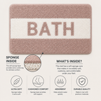 SoftStep Blush Bath Mat