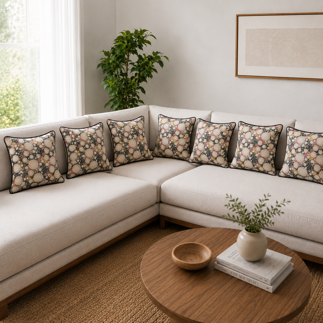 Lunara Mosaic Cushion Cover