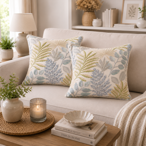 Versailles Leaf Tapestry Cushion Cover