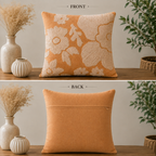 Sculpted Petals Handwoven Cushion Cover