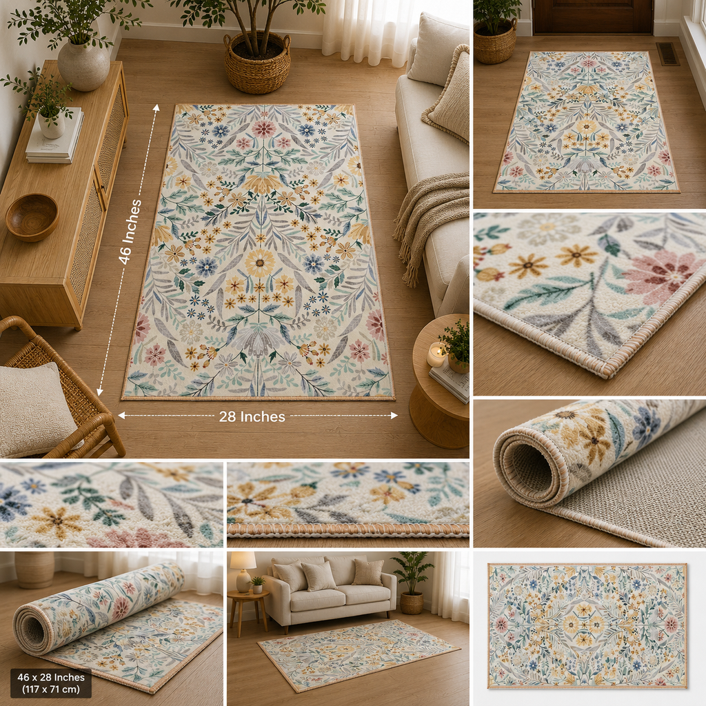 Spring Garden Delight Rug