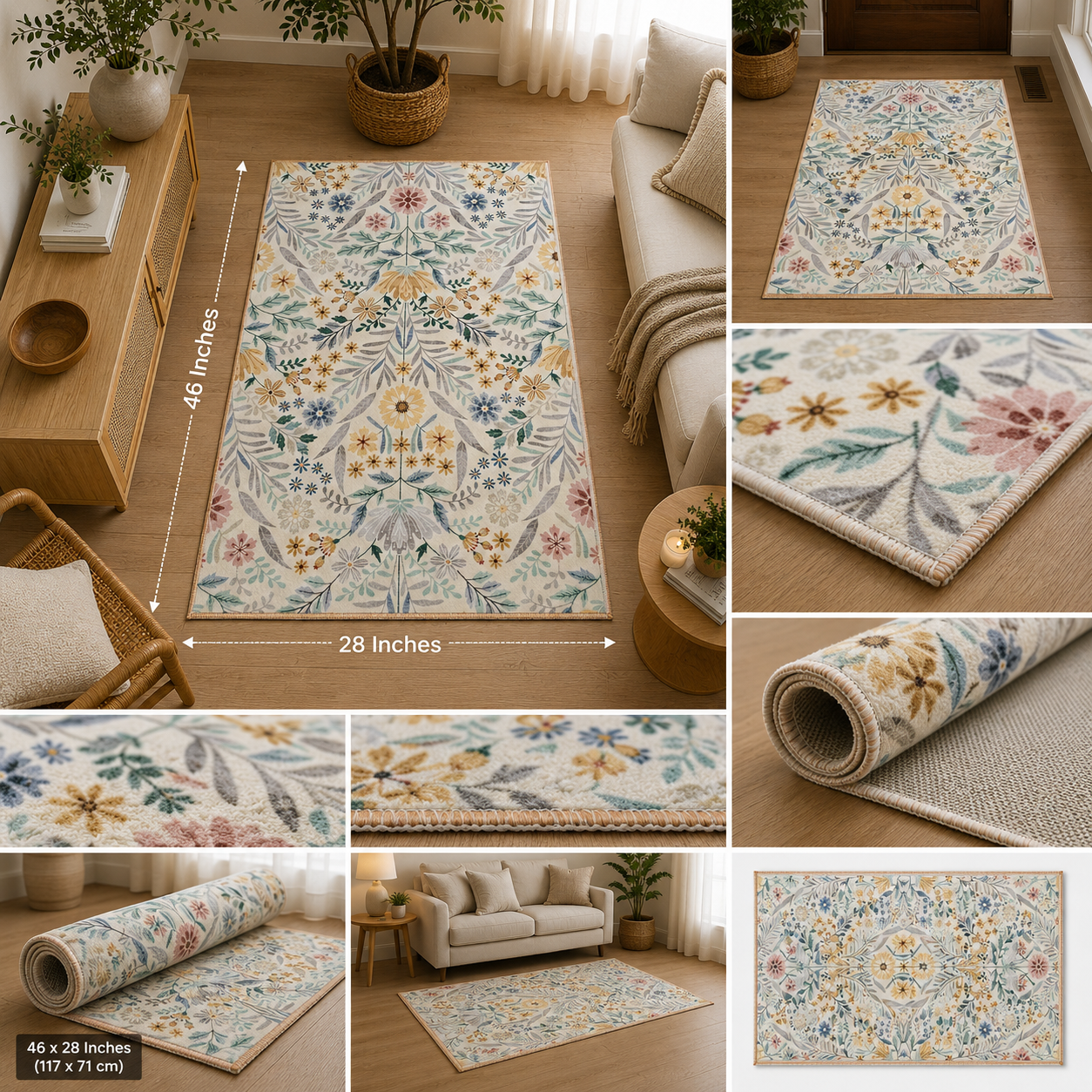 Spring Garden Delight Rug