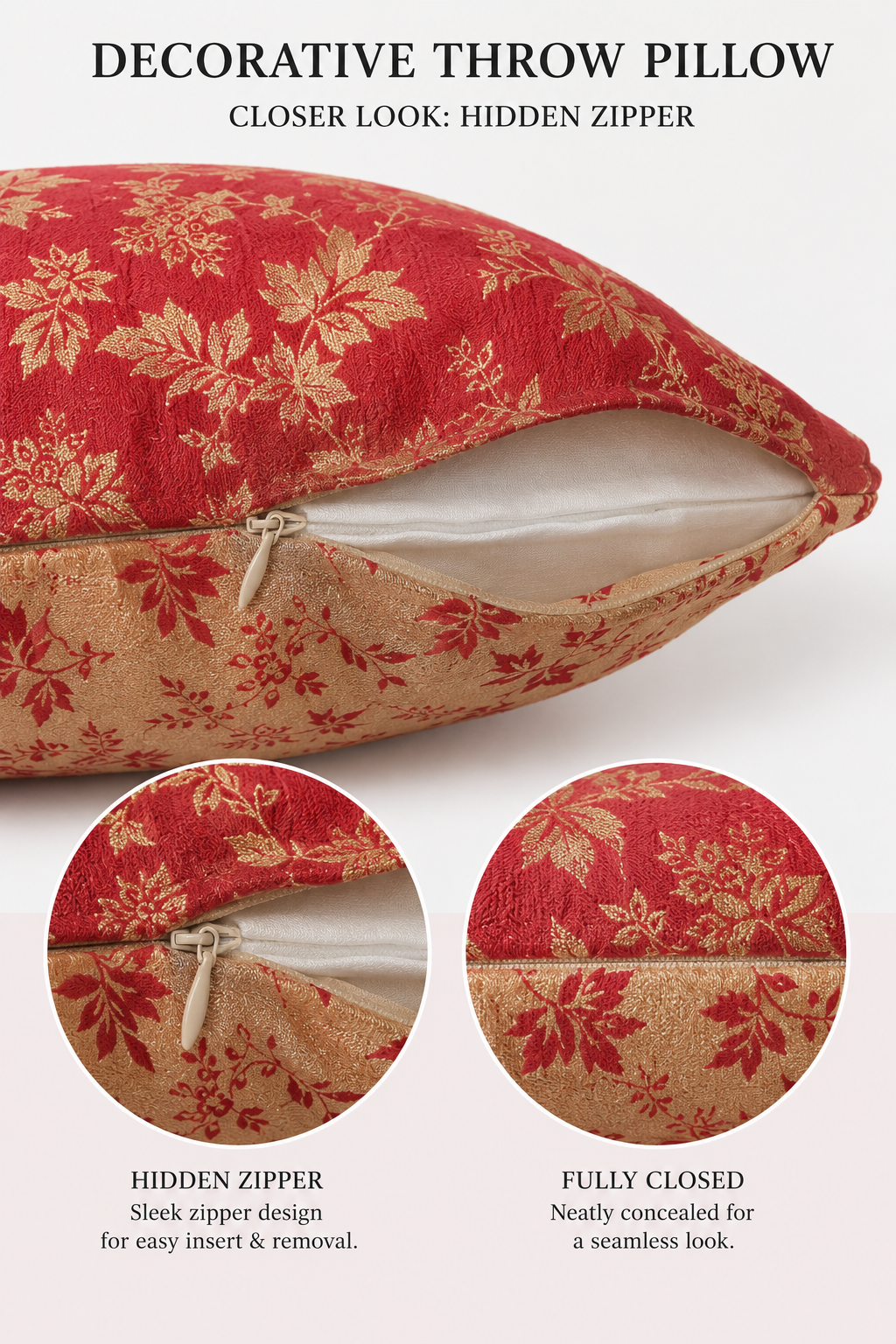 Zari Bloom Cushion Covers