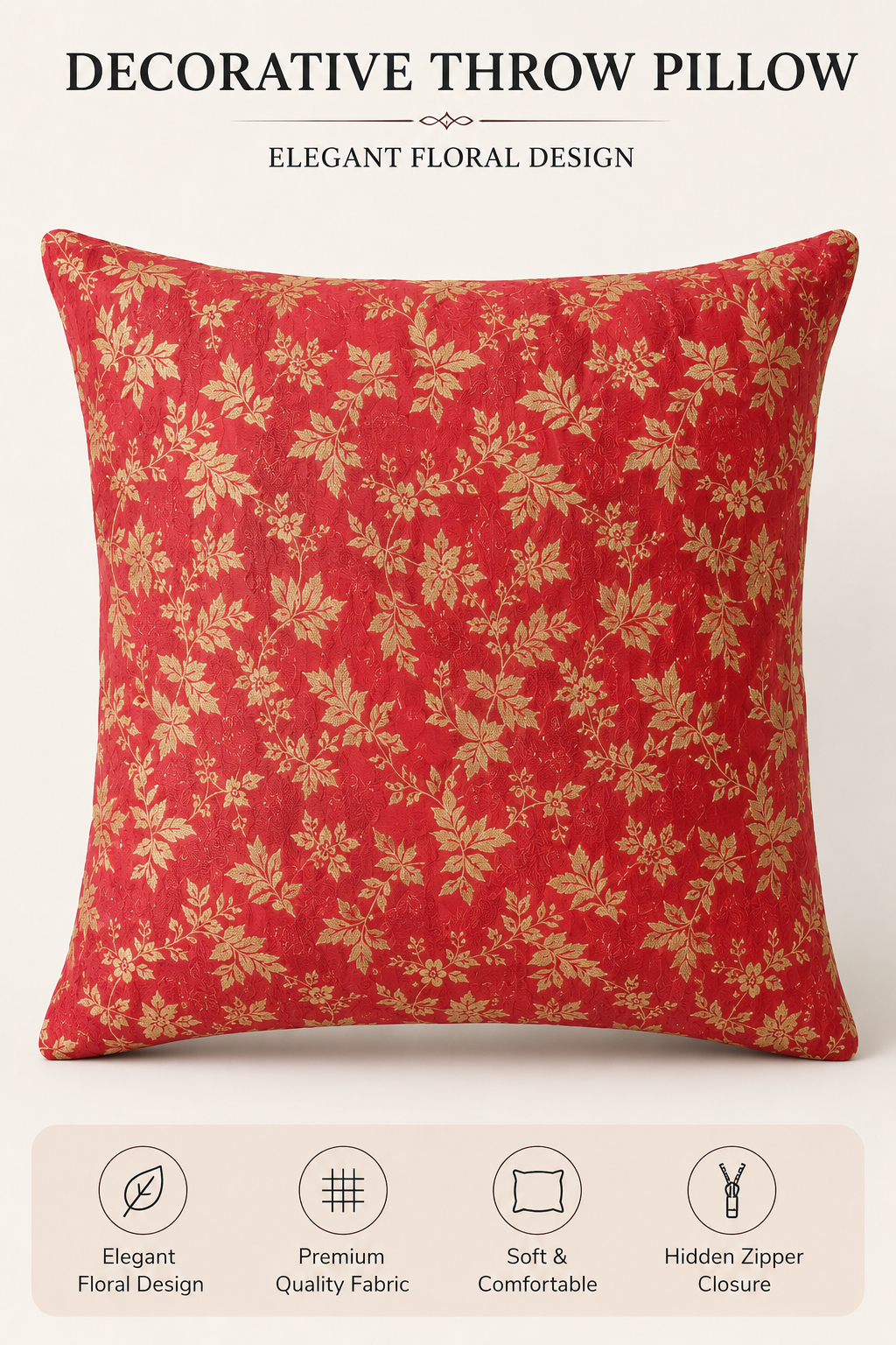 Zari Bloom Cushion Covers