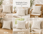 Artisan Tufted Cotton Cushion Covers