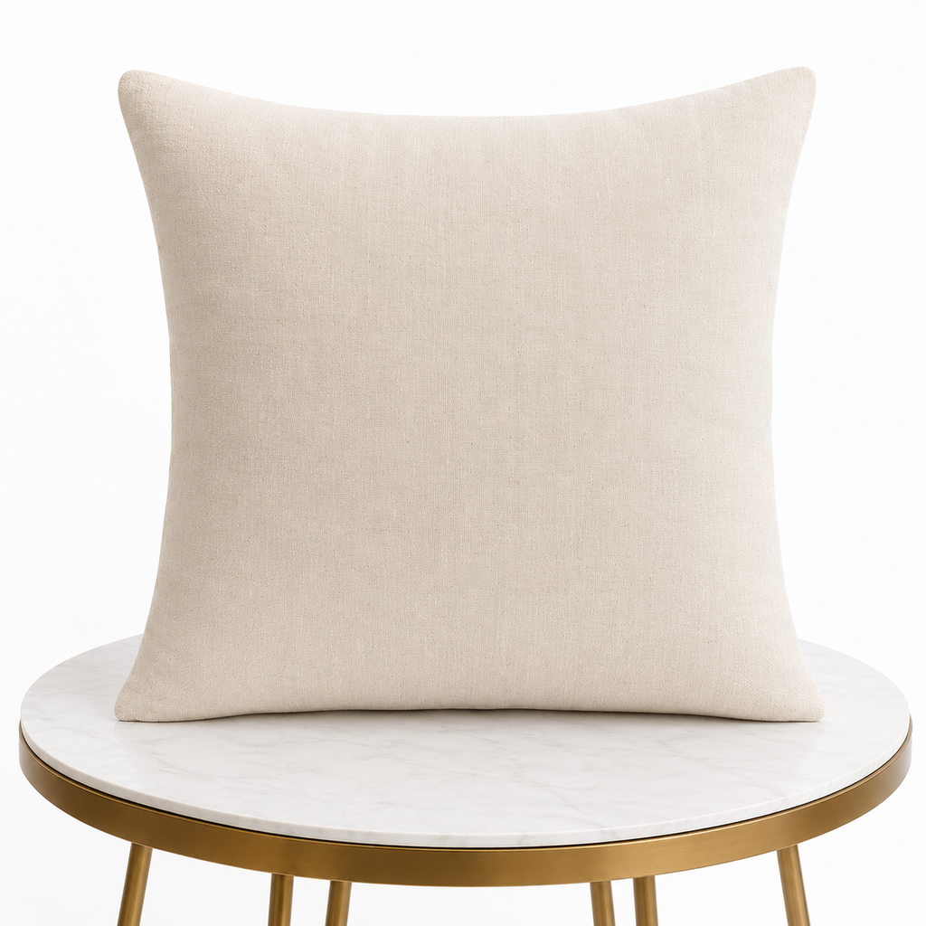 Heritage Stitch Embroidered Cushion Cover