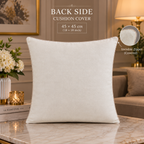 Linear Harmony Handwoven Cushion Cover