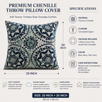 Royal Tapestry Cotton Cushion Covers – Handwoven Indian Design