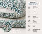 Royal Tapestry Cotton Cushion Covers – Handwoven Indian Design