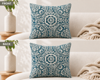 Royal Tapestry Cotton Cushion Covers – Handwoven Indian Design