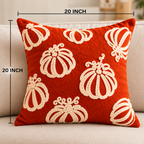 Pumpkin Fall Pillow Covers – Autumn Harvest Decorative Throw Pillow Covers - pack of 2